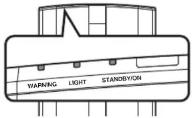 WARNING LIGHT STANDBY/ON