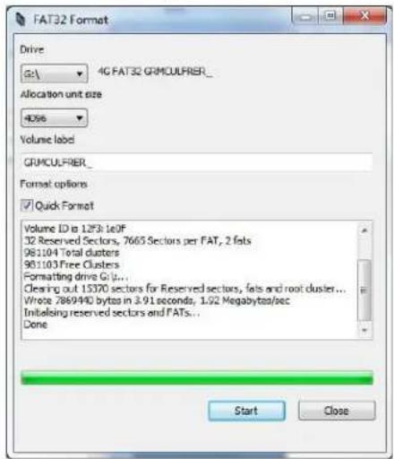 Pelco Sarix Professional IMPBB-EI - Format SD card as FAT32 - 2