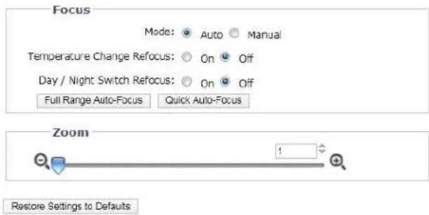 Pelco Sarix Professional IMPBB-EI - Focus - 1