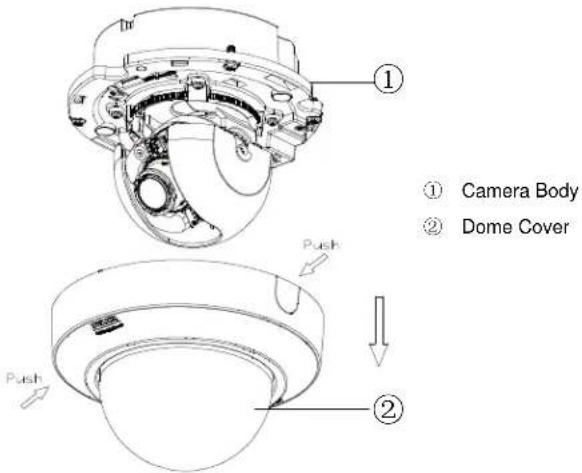Pelco Sarix Professional IMPBB-EI - Disassembling the Camera - 1
