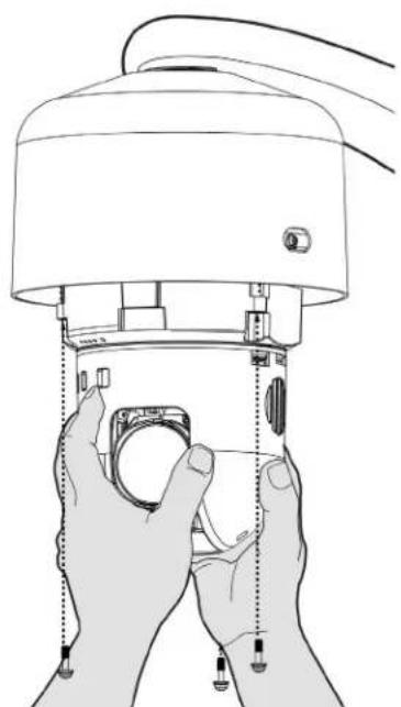 Pelco Spectra Enhanced S7230L-FW1 - INSTALLINGTHEDOMEDRIVE(IN-CEILING) - 4