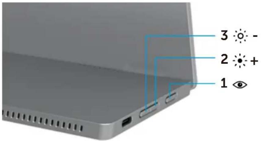 DELL C1422H - OSD-Bedienelemente - 1