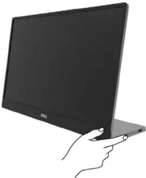DELL C1422H - Monitor einschalten - 1