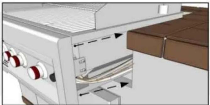 Sunstone SUN4B-IR - Slide Grill in Place - 1