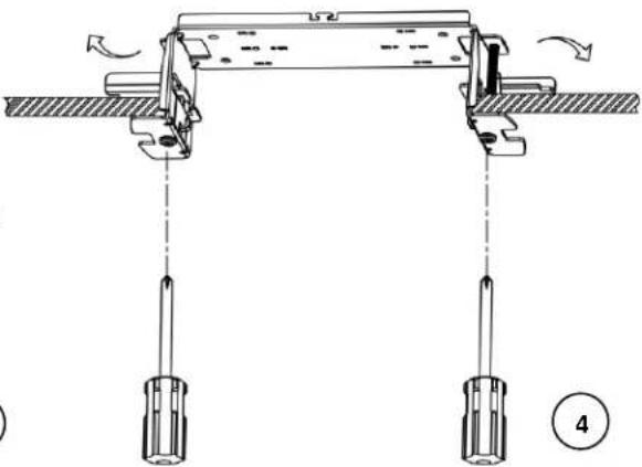Pelco Sarix Professional IMP531-1ERS - Method 1: In-Ceiling Flush Mount with IMP3ICM-1E - 4