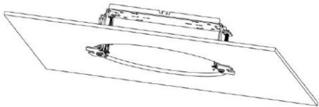 Pelco Sarix Professional IMP531-1ERS - Method 1: In-Ceiling Flush Mount with IMP3ICM-1E - 5