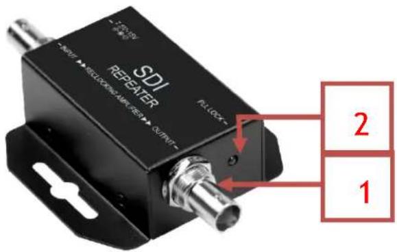 KanexPro SDI-HDRPTPRO - Front Panel - 1