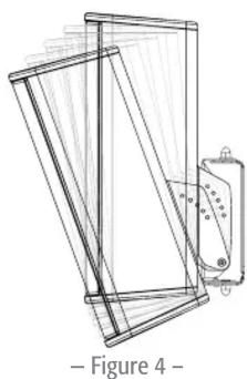QSC AD-S402T - Tilt/Swivel Bracket - 1