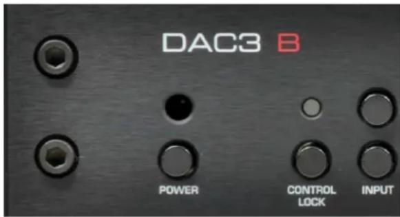 Benchmark DAC3 B - Audio Inputs - 2