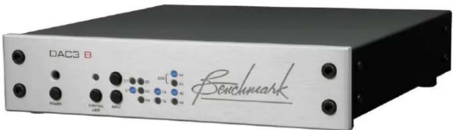 Benchmark DAC3 B - Benchmark DAC3 B Instruction Manual - 1