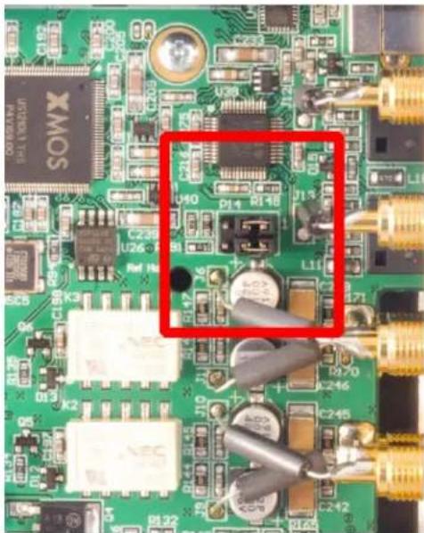 Benchmark DAC3 B - Digital PASS-THROUGH Jumpers - 2