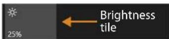Xplore XBOOK L10 - Using the Battery Icon - 3