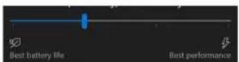 Xplore XBOOK L10 - Using the Battery Icon - 2