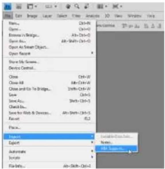 Lumens PS752 - I would like to insert photos in Photoshop - 1