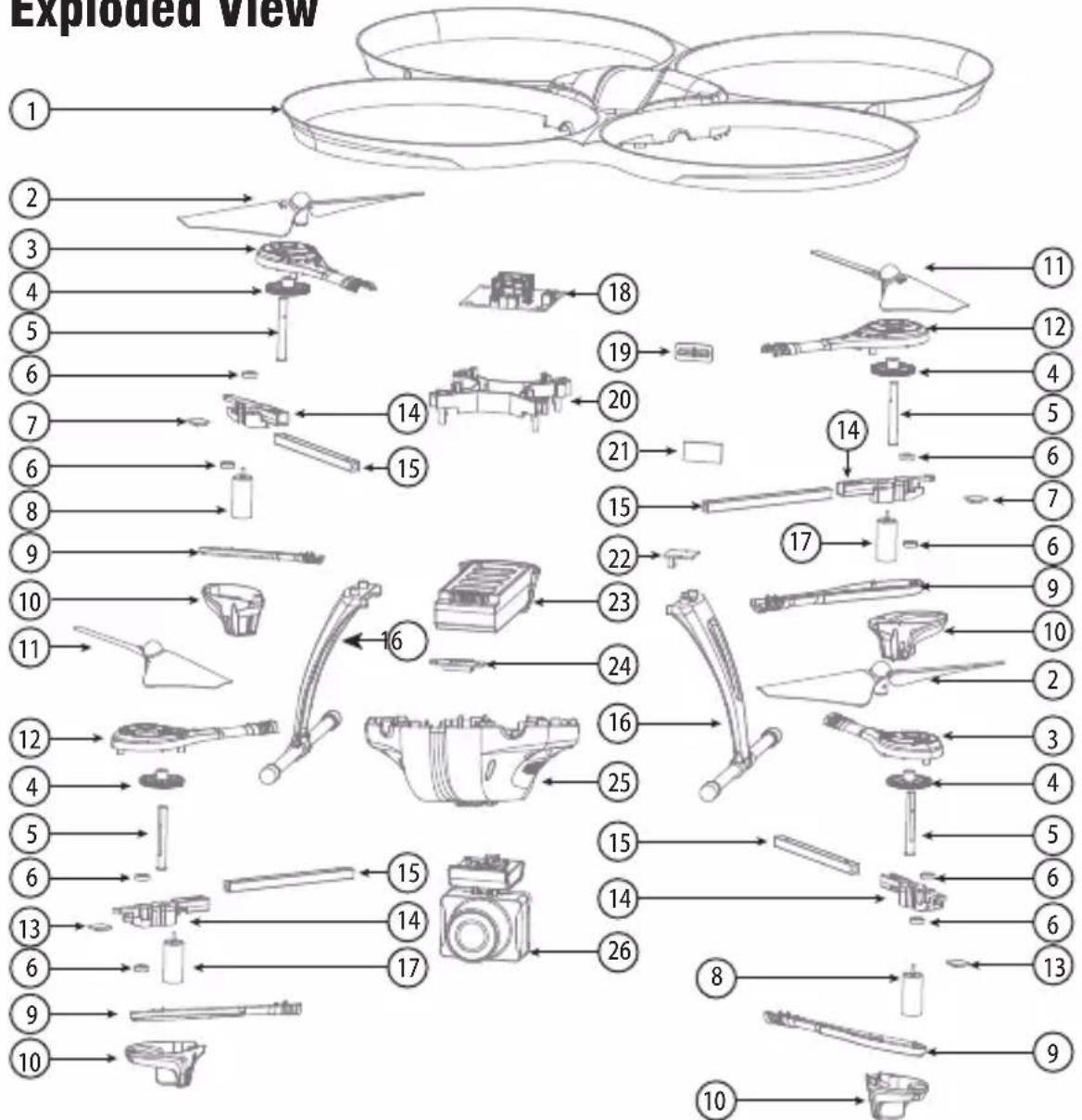 Exploded View 1 2 3 4 5 6 7 8 9 10 11 12 13 14 15 16 17 18 19 20 21 22 23 24 25 26 8 9 10 11 12 13 14 15 16 17 18 19 20 21 22 23 24 25 26 8 9 10 11 12 13 14 15 16 17 18 19 20 21 22 14 15 16 17 18 19 20 21 22 14 15 16 17 18