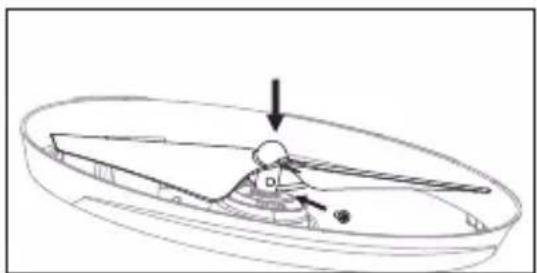 SereneLife Discovery 2 - Propeller installation diagram - 2