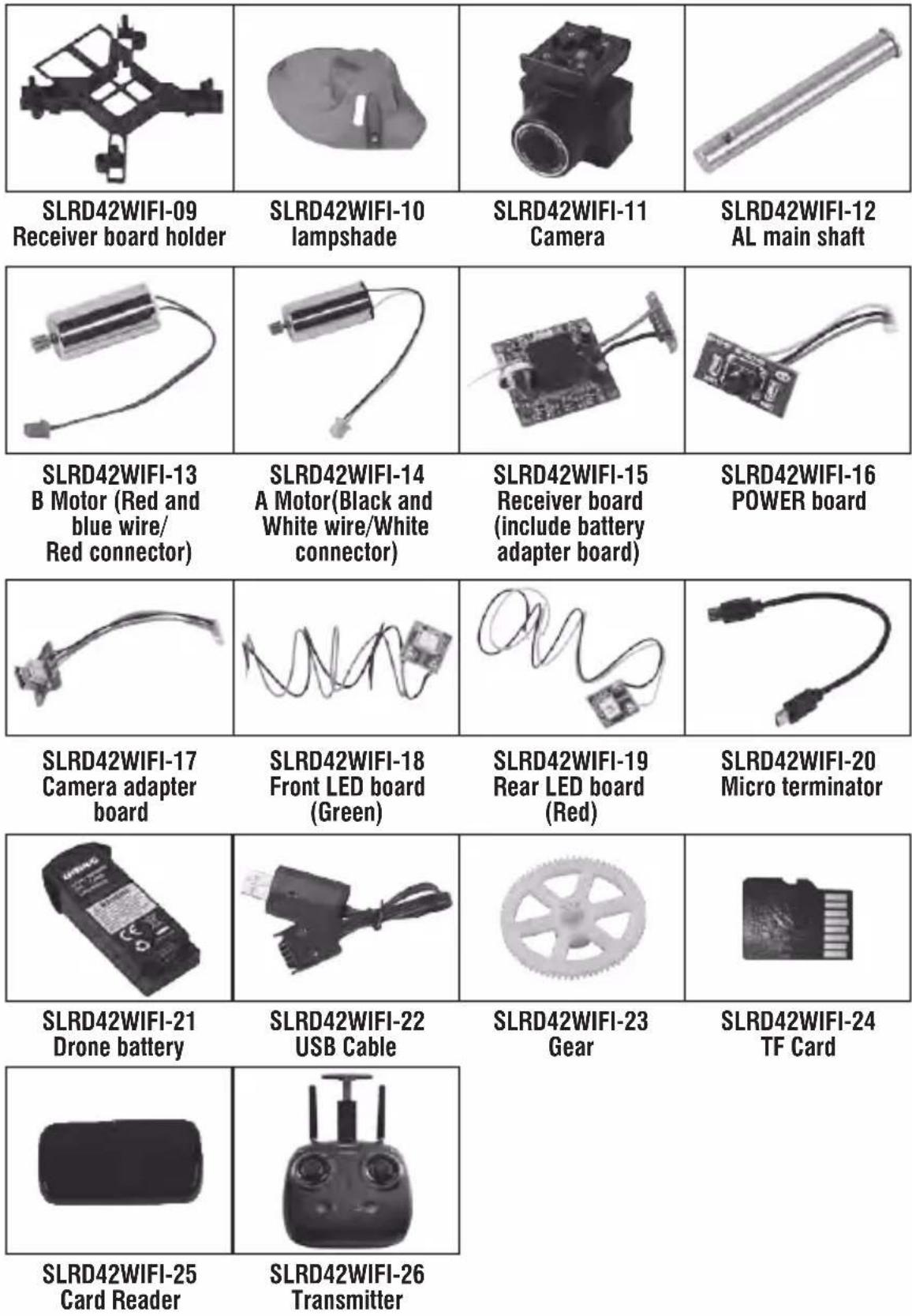 SereneLife Discovery 2 - Spare Parts - 9