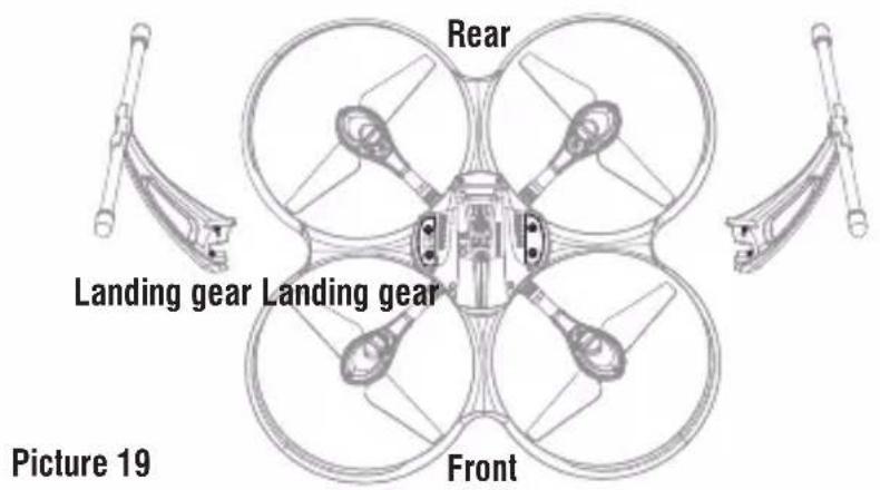 Rear Landing gear Landing gear Front Picture 19