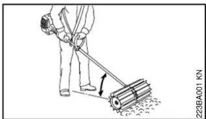 STIHL KW - Using the PowerSweep - 1