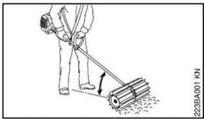 STIHL KW - Uso de la PowerSweep - 1