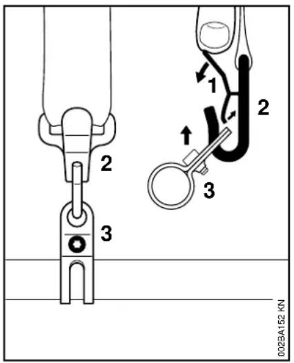 STIHL KW - Arranque / parada del motor - 1