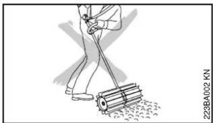 STIHL KW - Using the PowerSweep - 2