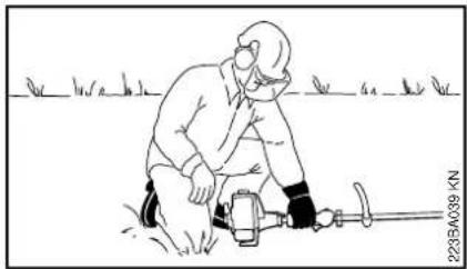 STIHL KW - Disconnecting Machine from Harness - 2