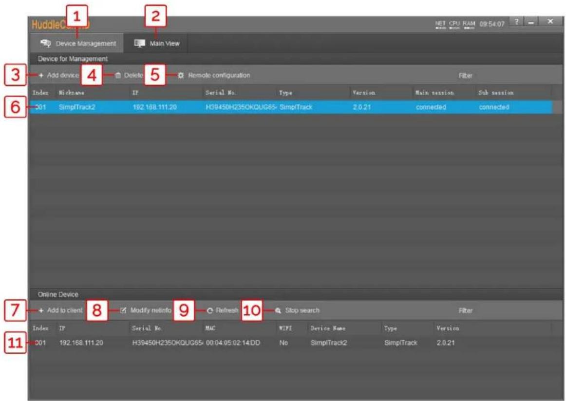 HuddleCamHD HuddleView - Tracking Software - 1