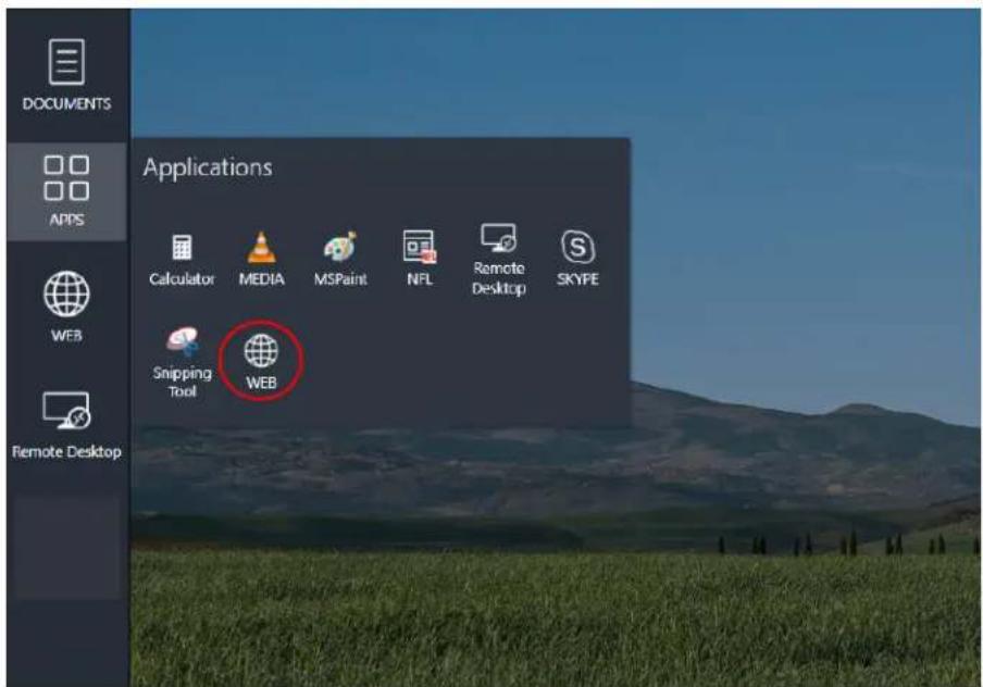 DOCUMENTS ARPS Applications Calculator MEDIA MPSaint NFL Remote Desktop SKYPE Snipping Tool WEB Remote Desktop