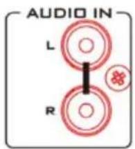 AUDIO IN L R