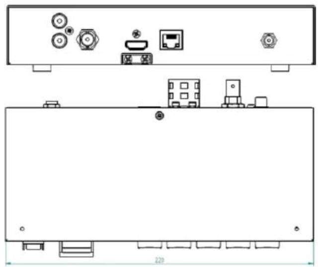 DataVideo NVS-34 - Dimensions - 1