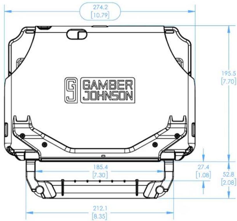 Gamber-Johnson 7160-1585-02 - KEYBOARD DETAILS - 1