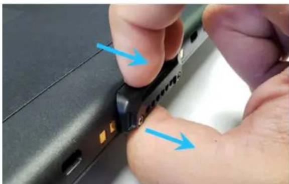 Gamber-Johnson 7160-1585-02 - REMOVING THE CONNECTOR ADAPTER - 1