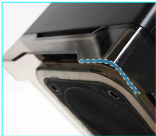 In Win A1 Plus - Installation der Anti-Rutsch-Streifen - 1