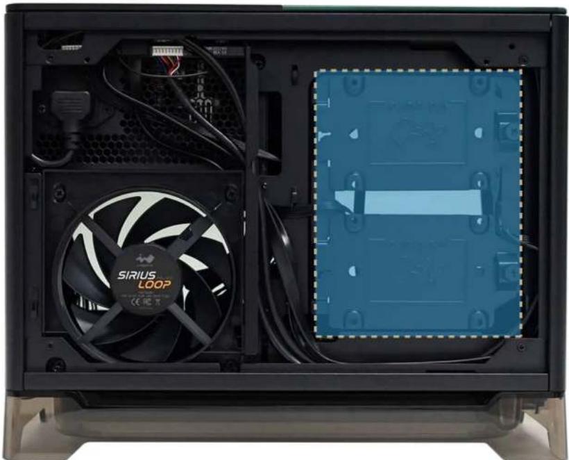 In Win A1 Plus - 2,5-Zoll Laufwerksinstallation - 1