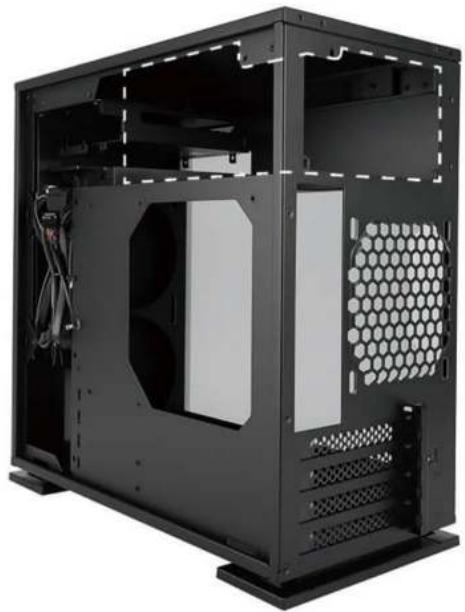 In Win 301C - Installation des Netzteils - 1