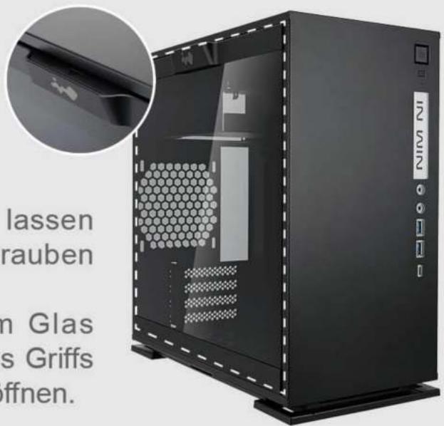 In Win 301C - Öffnen des Gehäuses - 1