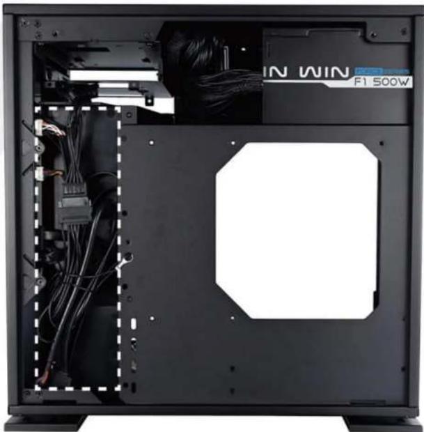 In Win 301C - Installation der Lüfter / des Radiators - 2