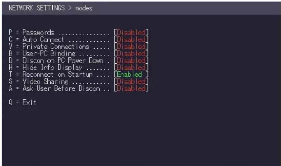 KVM-TEC Masterline MVX2R - To reconnect on startup: - 1