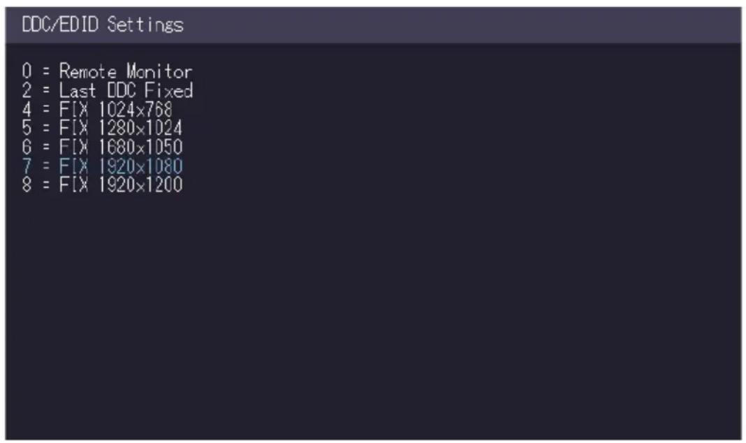 KVM-TEC Smartline SVX2R - DEFINING WHAT DDC DATA YOUR PC USES - 1
