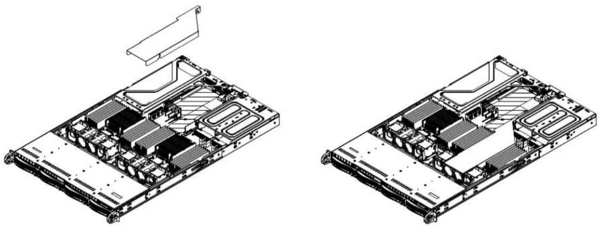 Supermicro AS-1024US-TRT - Installing the Air Shroud - 1