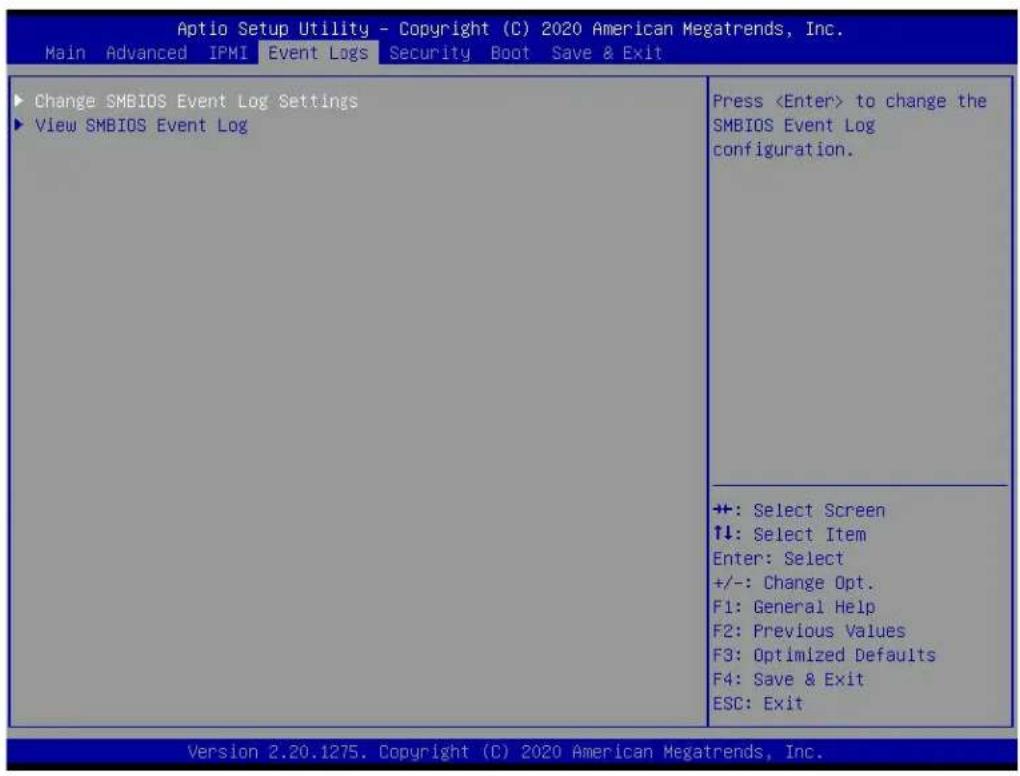 Supermicro AS-1024US-TRT - Event Logs - 1