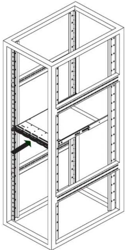 Supermicro AS-1024US-TRT - Installing the Chassis into a Rack - 1