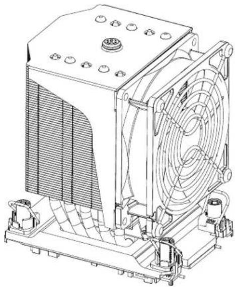 Supermicro SYS-740GP-TNRT - Installing the Processor Heatsink Module (PHM) - 3