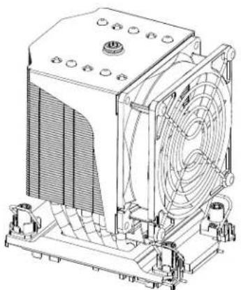 Supermicro SYS-740GP-TNRT - Processor Heatsink Module (PHM) - 1