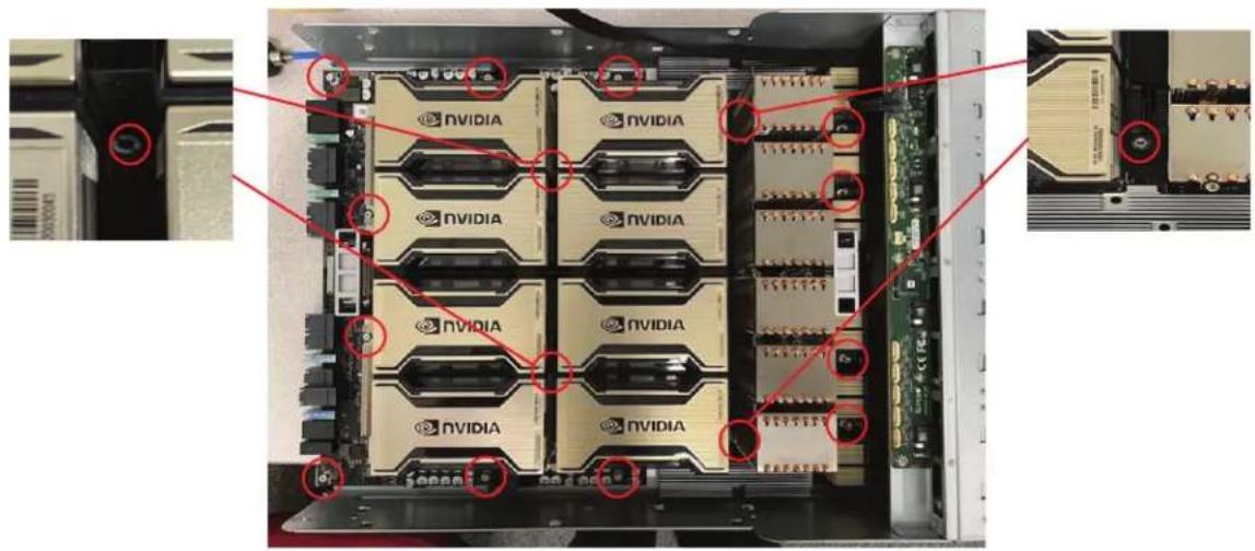 Supermicro AS-4124GO-NART - Replacing GPU Baseboard Module - 2