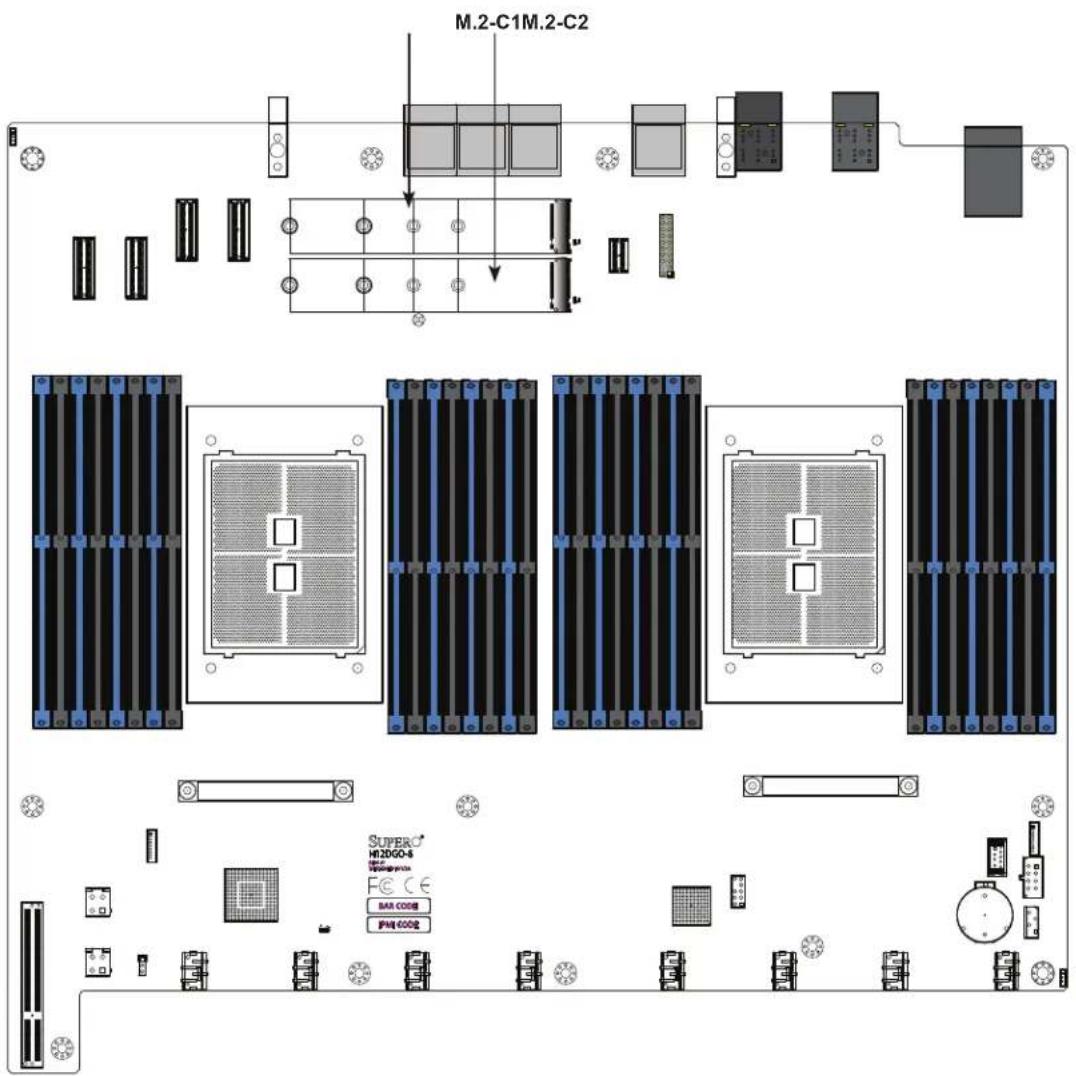 Supermicro AS-4124GO-NART - Installing an M.2 Solid State Drive - 1
