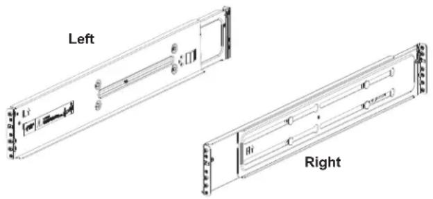 Supermicro AS-4124GO-NART - Installing the Rails onto a Rack - 1