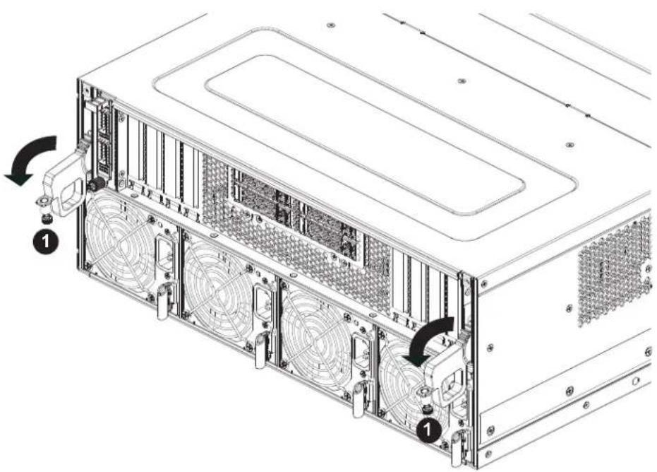 Supermicro AS-4124GO-NART - Removing the GPU Tray - 1