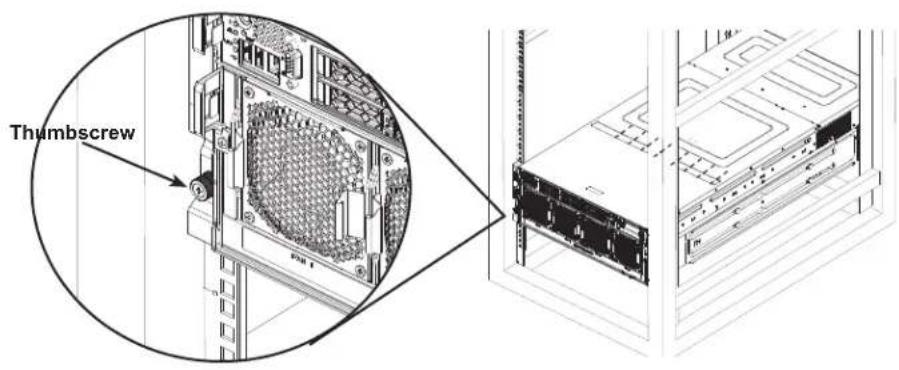 Supermicro AS-4124GO-NART - Installing the Chassis into a Rack - 2